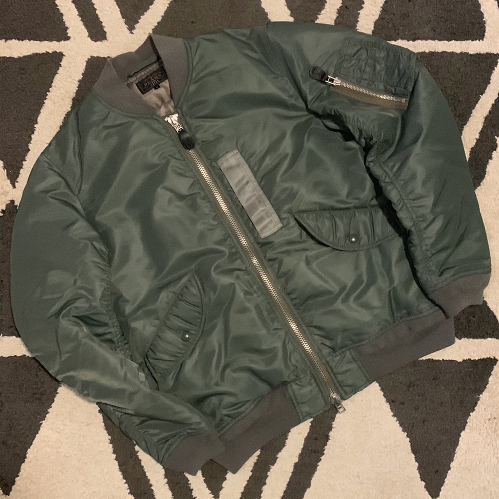 Beams Plus Japan L2B Bomber Jacket RARE Padded Down Lining Size M Warm